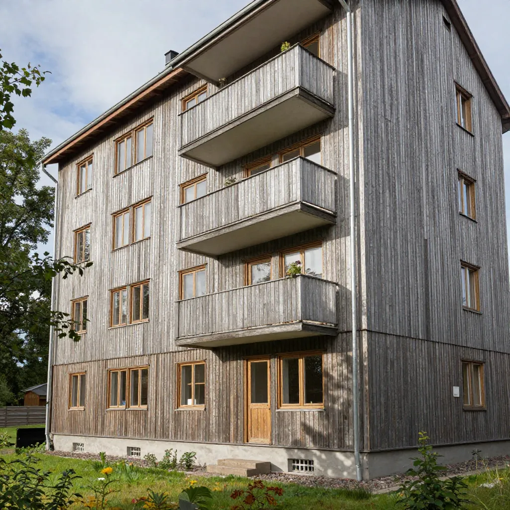 Moderne energieffektiv lejlighed